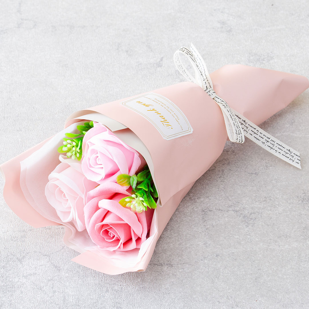 幸せ運UP 幸福願うフラワーベア