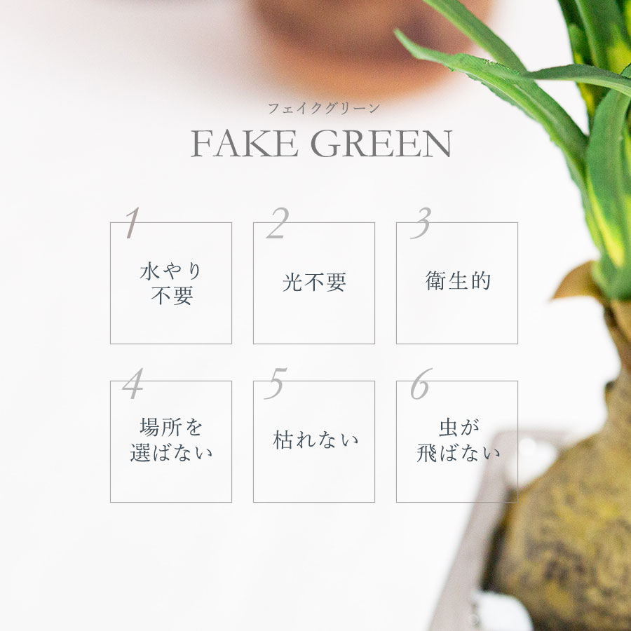 ノリナ ポット フェイクグリーン