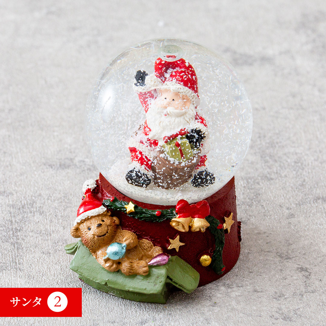 totte ドライフラワーブーケとスノードーム