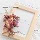 ドライフラワーフレームアレンジセット「ひみつ」