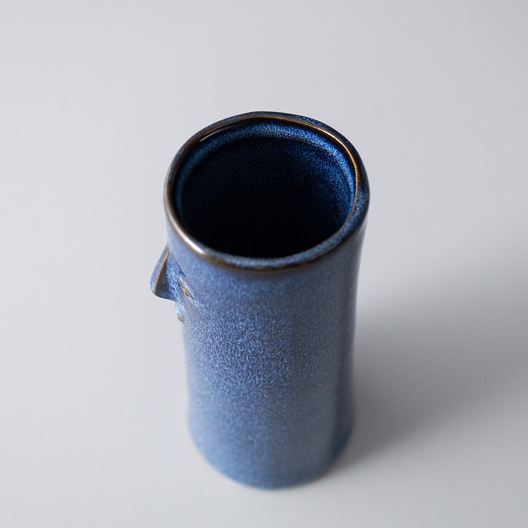 【Kobito Vase 　Hello (M)】小人 顔付きフラワーベース 花瓶