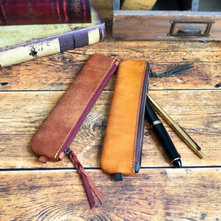 ポーチ｜革小物オーダーメイドのお店fleur（フルール）