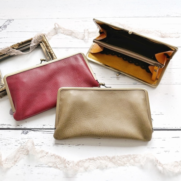 がま口｜革小物オーダーメイドのお店fleur（フルール）