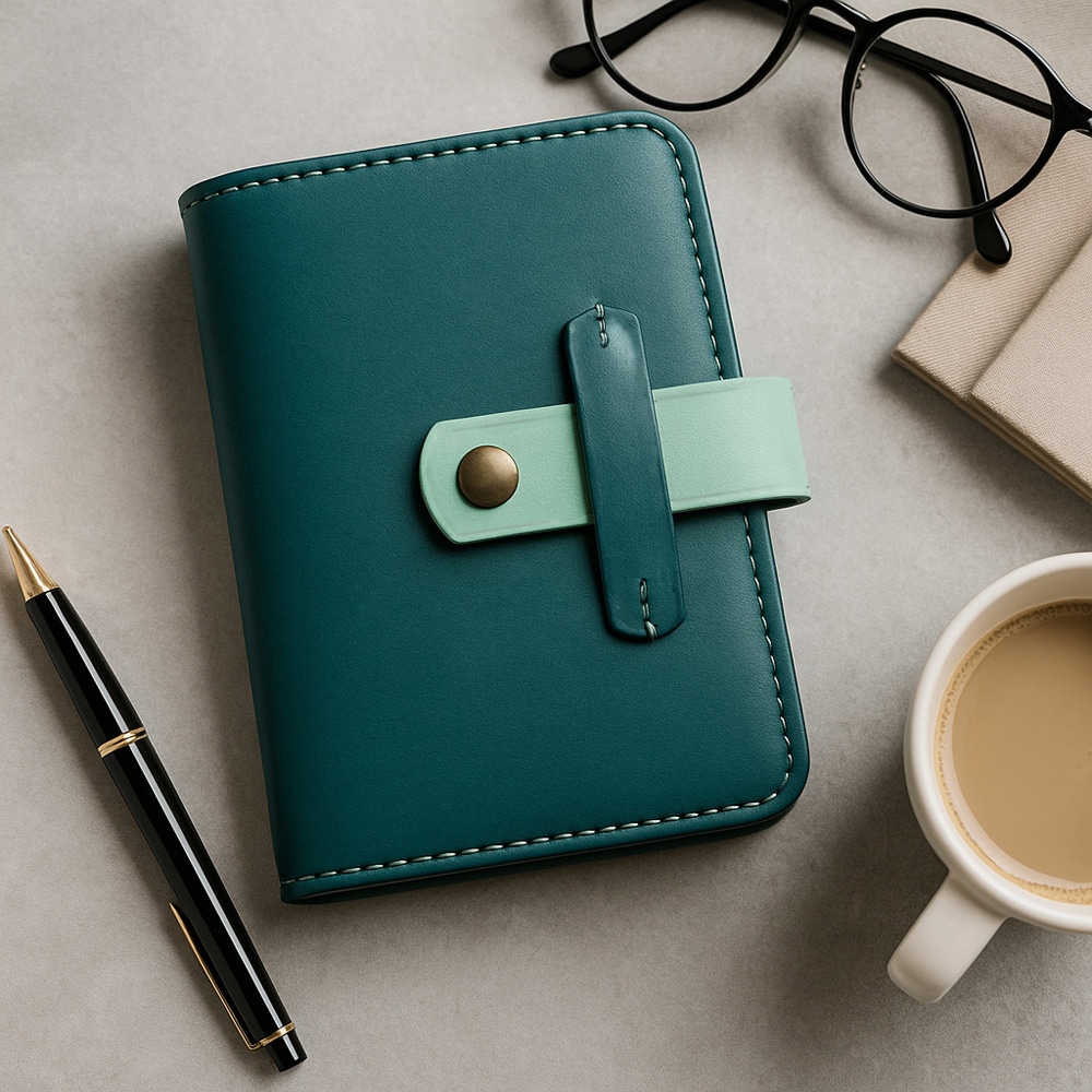 本革カードケース＊クリアホルダー｜革小物オーダーメイドのお店fleur