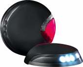 フレキシ(flexi) LEDライトシステム 懐中電灯 ライト USB充電式 ブラック／ライトグレー - 伸縮リード専用アクセサリー