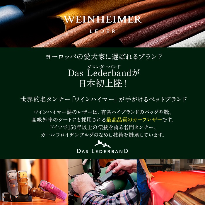 フレキシ 伸縮リード ドイツ製 高級本革リード Das Lederband ダス