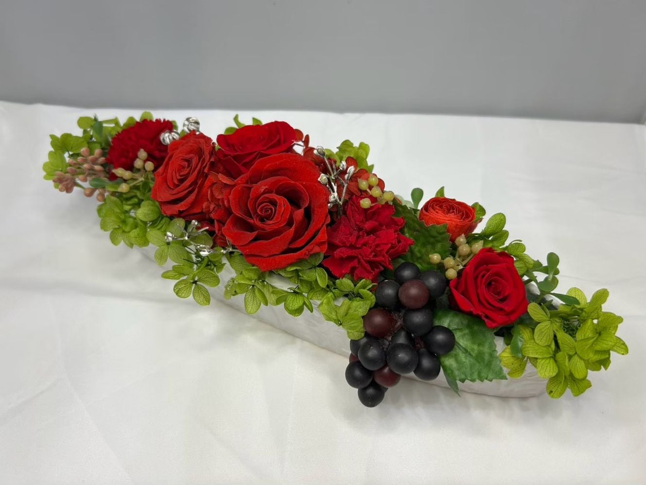 プリザーブド  ローズボート