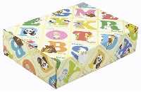 アニマルスタディ（コート紙・64g/）× 150枚|ファンシー・バラエティ柄包装紙（平判）|一般包装紙