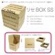 リセBOX　SS　 40組　SMLサイズすべてが入ります|フラワー配送ＢＯＸ|花屋さんディリー商品
