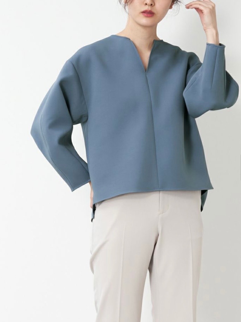 【Mica&deal】バルーンフォルムブラウス