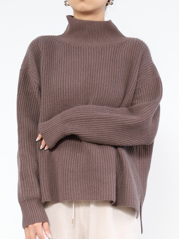 【siro de la bonte】ハイネックニット