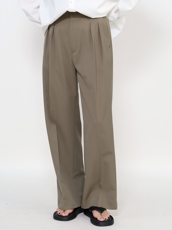 【MICA&DEAL】インタックストレートパンツ