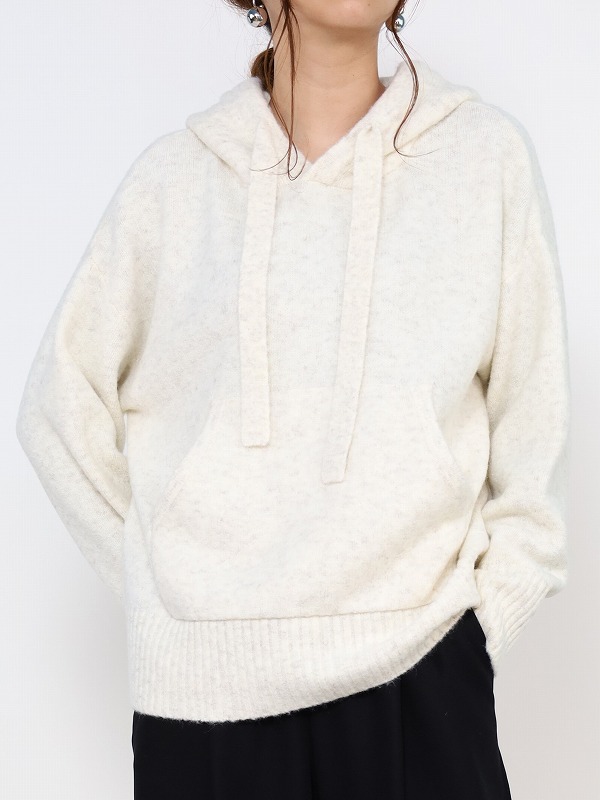 【siro de la bonte】ニットフーディー