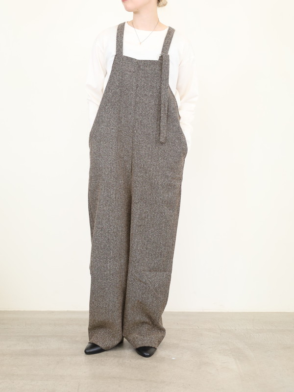 【Munich】ヘリンボーンサロペット|Munich ミューニック|Brand
