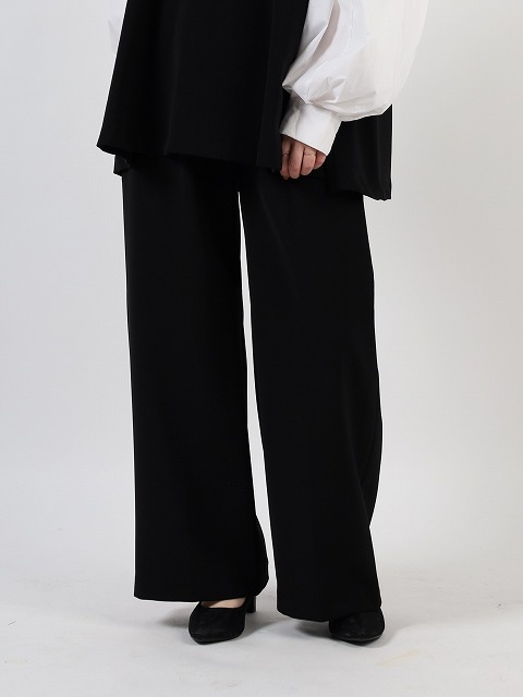 【CHIGNON】ダブルクロスワイドパンツ