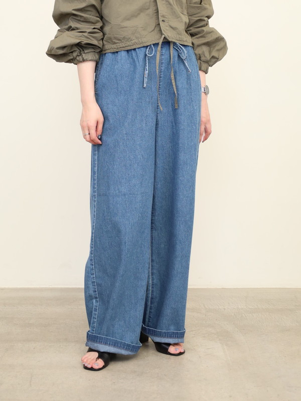 美品】FLUSS 珍しく フルス 2023S/s コットンベスト 三角ボタン