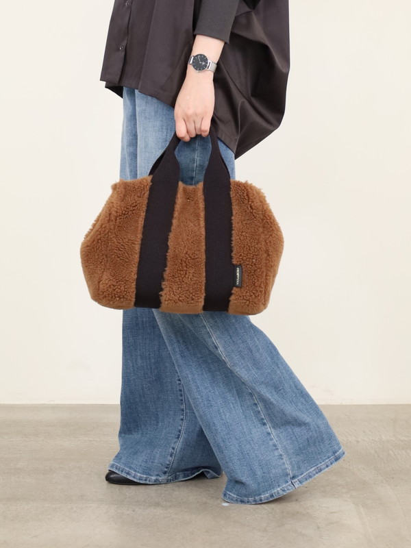 【VIOLA'dORO】エコムートンテープハンドル2WAYトート