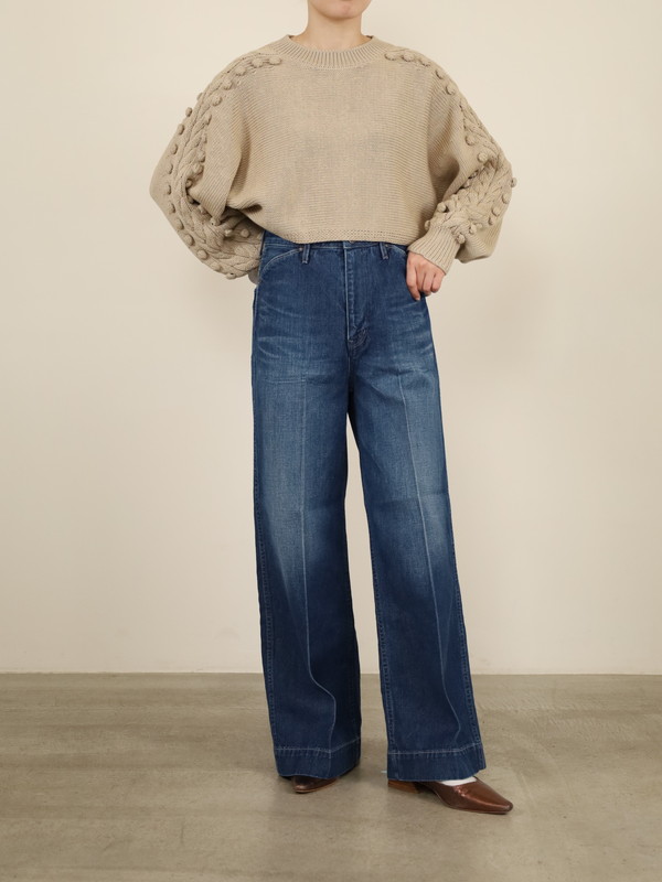 【JOHNBULL】ウェスタンバギーデニムパンツ