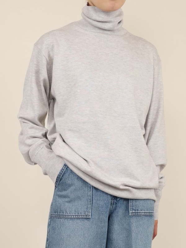 【JOHNBULL】カシミヤ混ハイネックニット