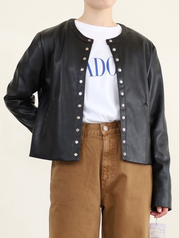 【EMUE】エコレザージャケット|その他|Brand