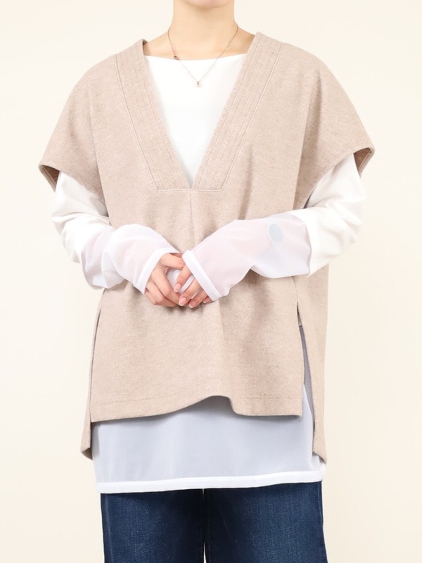 【trois】ニードルジャージージレ