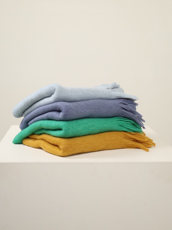 【ATELIER BRUGGE】シャギーカラーストール