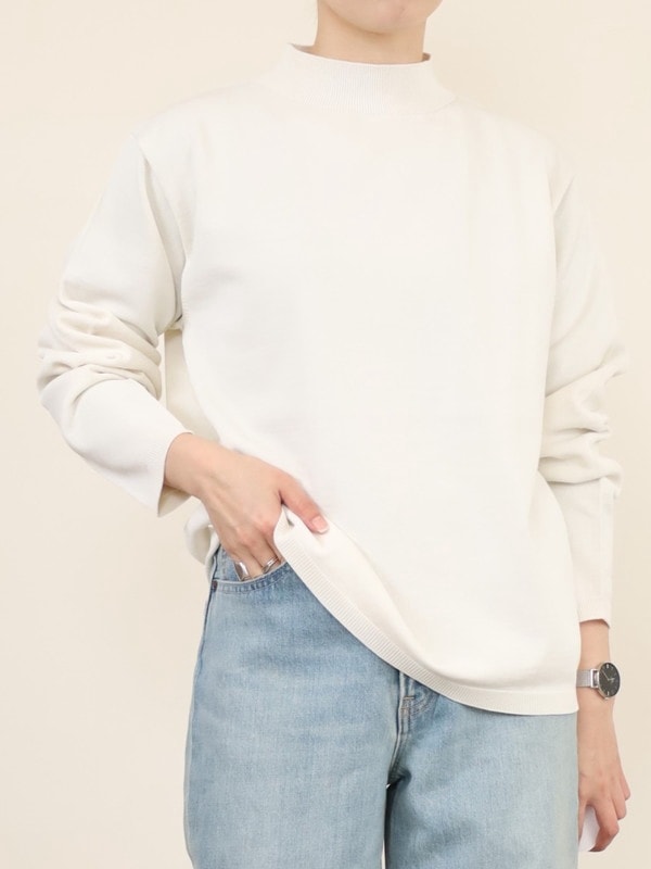 【Emmaculate】カーブスリーブニット