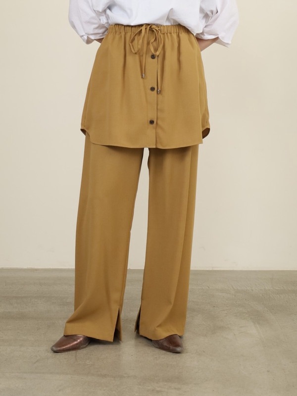 【CHIGNON】シャツテールスカートパンツ|CHIGNON・YENN　シニヨン・イエン|Brand