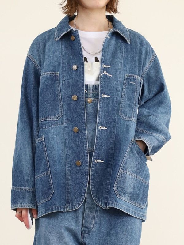 【JOHNBULL】10ozデニムチョアジャケット