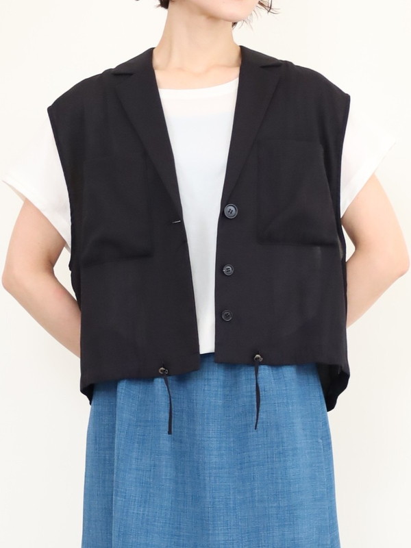 【CHIGNON】ワークテーラードジレ