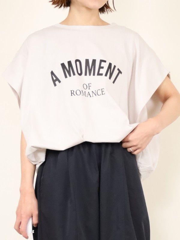 【siro de la bonte】A MOMENTタックスリーブT|sirodelabonte シロデラボンテ|Brand