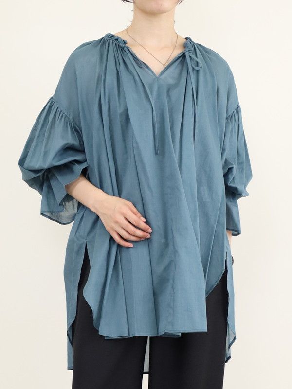 【trois】ビンテージワッシャーブラウス