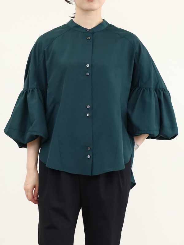 【trois】バルーン袖ブラウス