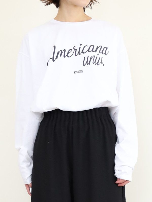 【MICA&DEAL】Americana×MICA ロンT