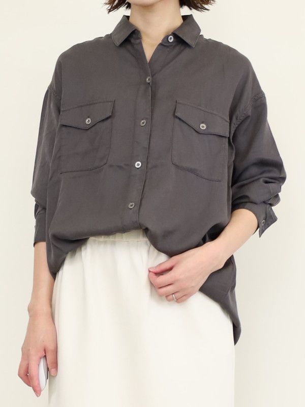 【MICA&DEAL】ミリタリーシャツ