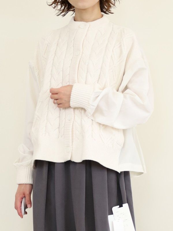 【CEaRET】ケーブルドッキングブルゾン|CEaRET シーレット|Brand