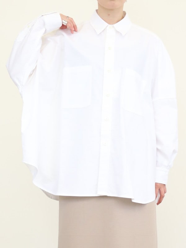 【LeMelange】オックスオーバーシャツ