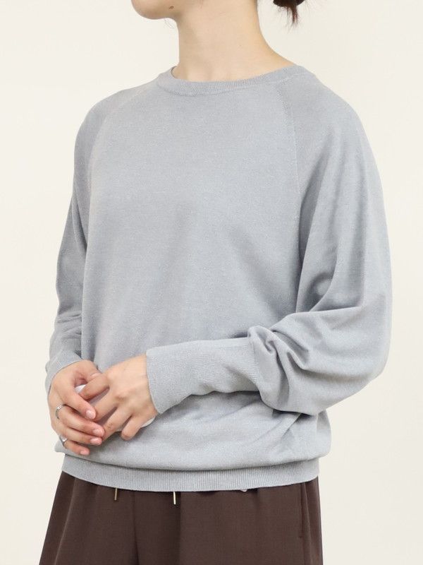 【Emmaculate】前後両用ドルマンスリーブニット 