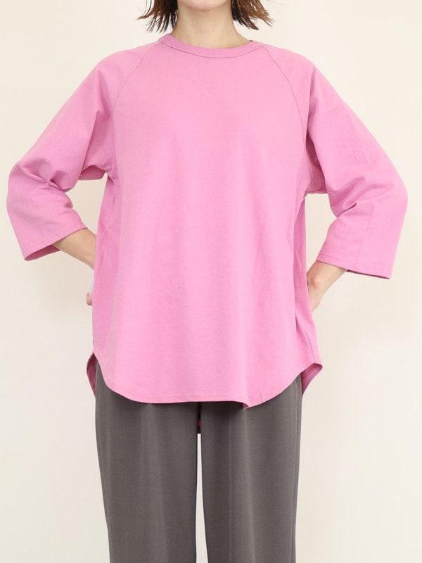 【LeMelange】7分袖ラグランカットソー