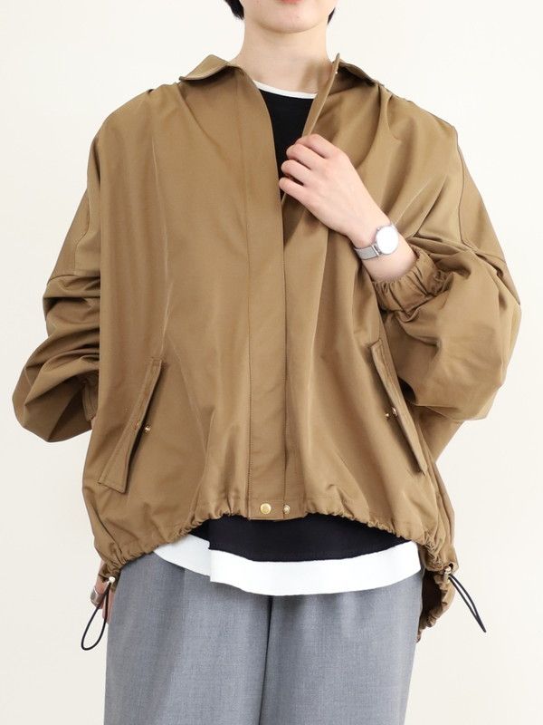 【trois】裾ドロストドルマンスリーブブルゾン|trois トロア|Brand