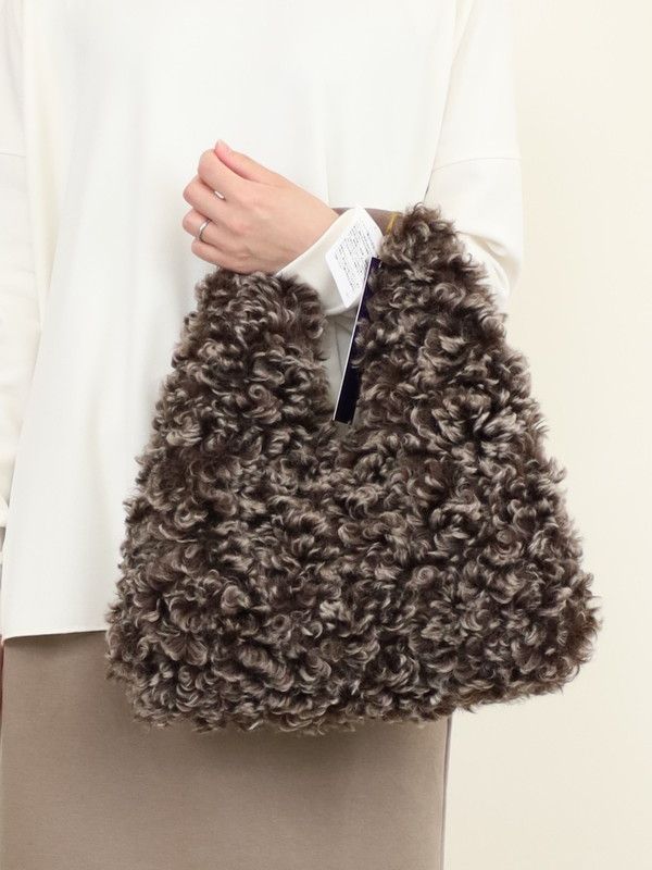 【VIOLA'dORO】 エコファースクエアバッグ