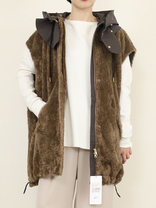 【trois】テディボアオーバーサイズジレ|trois トロア|Brand