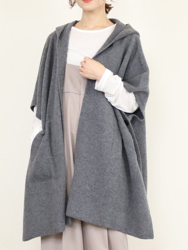 【Emmaculate】フードニットポンチョ |Emmaculate エマキュレート|Brand