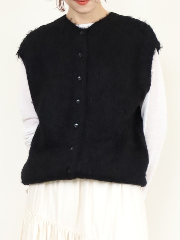 【Emmaculate】前後両用アルパカベスト