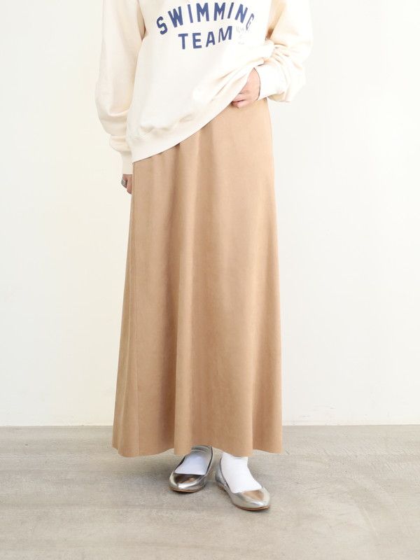 【ma couleur】フェイクスエードバックテールスカート|ma couleur マクルール|Brand