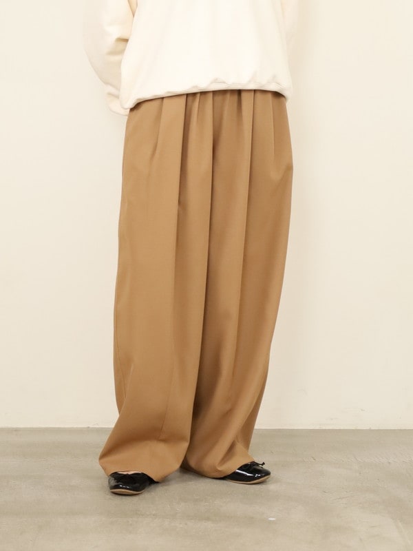 【CEaRET】タックカーブパンツ