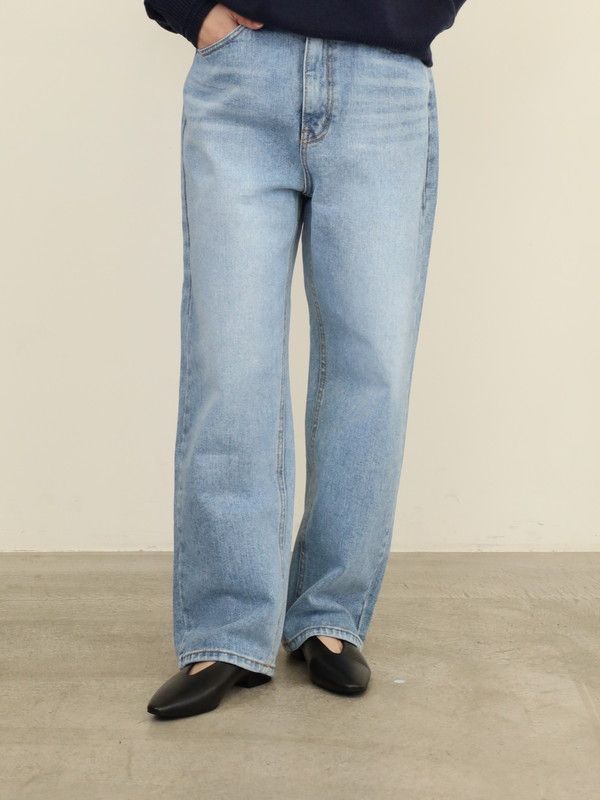 【traoi】ストレートデニムパンツ |tranoi トラノイ|Brand