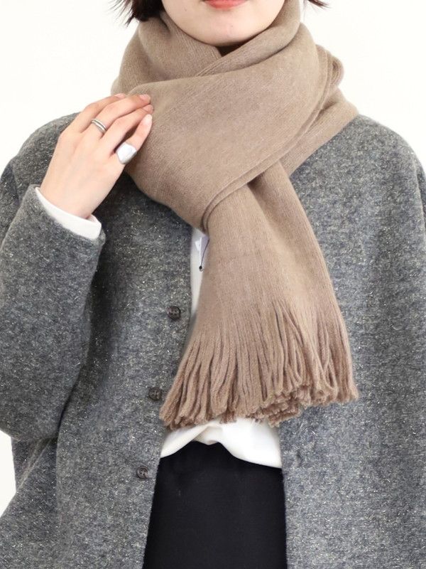 【ATELIER BRUGGE】シャギーストール