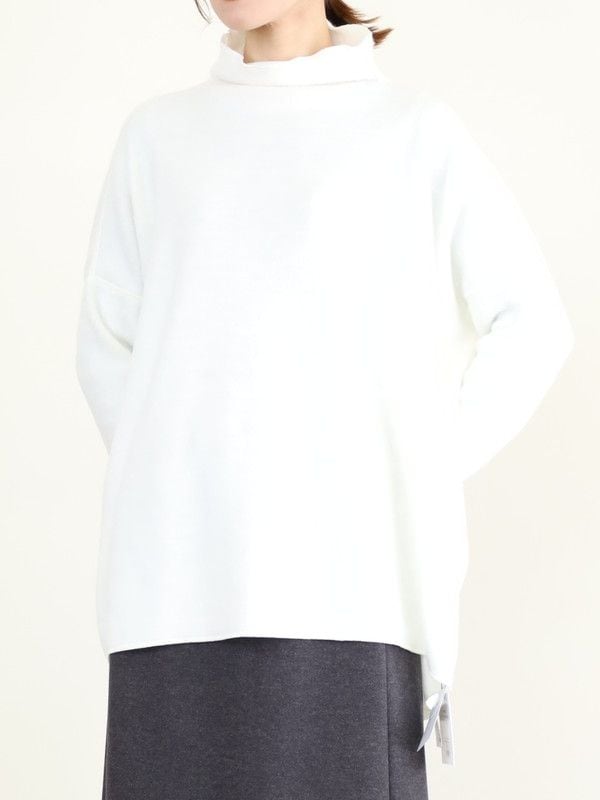 【MICA&DEAL】シャギールーズタートルネックプルオーバー