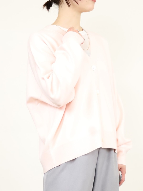 【MICA&DEAL】ミラノリブショートカーディガン